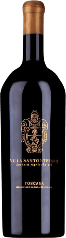 221,95 € Бесплатная доставка | Красное вино Villa Santo Stefano I.G.T. Toscana Тоскана Италия Cabernet Franc — Каберне Фран Бутылка Магнум 1,5 L