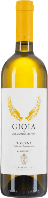 19,95 € 送料無料 | 白ワイン Villa Santo Stefano Gioia I.G.T. Toscana トスカーナ イタリア Vermentino ボトル 75 cl