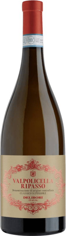 11,95 € Бесплатная доставка | Красное вино Villabella Delibori Authentique D.O.C. Valpolicella Ripasso Venecia Италия Nebbiolo — Неббиоло, Corvina — Корвина Бутылка 75 cl
