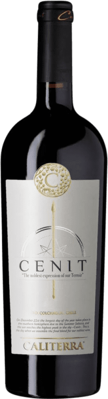 52,95 € Бесплатная доставка | Красное вино Vina Caliterra Cenit I.G. Valle de Colchagua Чили Malbec — Мальбек, Petit Verdot Бутылка 75 cl