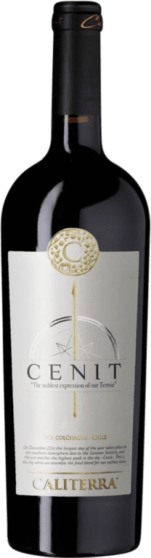 51,95 € Kostenloser Versand | Rotwein Vina Caliterra Cenit I.G. Valle de Colchagua Chile Malbec, Petit Verdot Flasche 75 cl