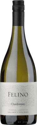 13,95 € 送料無料 | 白ワイン Vina Cobos Felino I.G. Mendoza メンドーサ アルゼンチン Chardonnay ボトル 75 cl