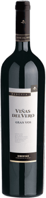 53,95 € Free Shipping | Red wine Viñas del Vero Gran Vos VDV D.O. Somontano Aragon Spain Merlot, Cabernet Sauvignon Magnum Bottle 1,5 L