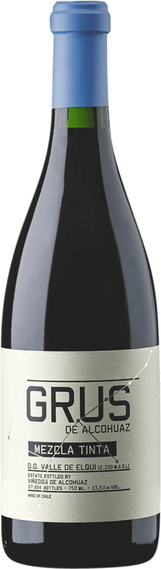 36,95 € 送料無料 | 赤ワイン Alcohuaz Grus Mezcla Tinta D.O. Valle de Elqui チリ Syrah — シラー, Garnacha — グルナッシュ, Petit Verdot, Touriga Nacional, Petite Syrah ボトル 75 cl