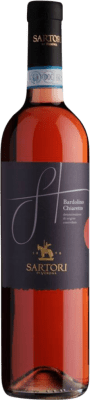 6,95 € Free Shipping | Rosé wine Vinicola Sartori Chiaretto D.O.C. Bardolino Venecia Italy Merlot, Nebbiolo, Corvina, Molinara Bottle 75 cl