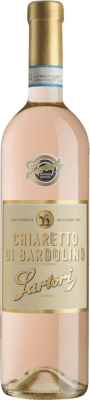 9,95 € Envio grátis | Vinho rosé Vinicola Sartori Chiaretto D.O.C. Bardolino Venecia Itália Merlot, Nebbiolo, Corvina, Molinara Garrafa 75 cl