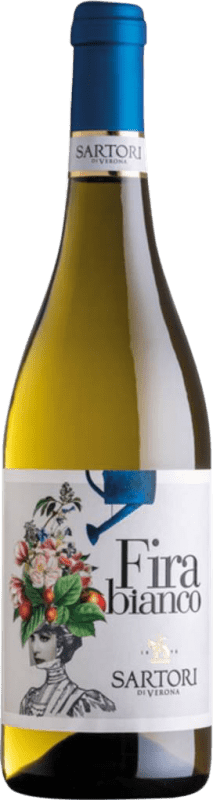 10,95 € Kostenloser Versand | Weißwein Vinicola Sartori Fira Cuvée I.G.T. Veronese Venecia Italien Chardonnay, Garganega, Sauvignon 75 cl