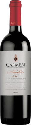 39,95 € 免费送货 | 红酒 Viña Carmen Maker's Blend I.G. Valle del Maipo Santiago de Chile 智利 Merlot, Cabernet Sauvignon, Carmenère, Petite Syrah 瓶子 75 cl