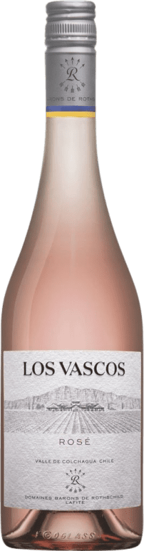 14,95 € Free Shipping | Rosé wine Barons de Rothschild Rosé I.G. Valle de Colchagua Colchagua Valley Chile Cabernet Sauvignon, Nebbiolo Bottle 75 cl