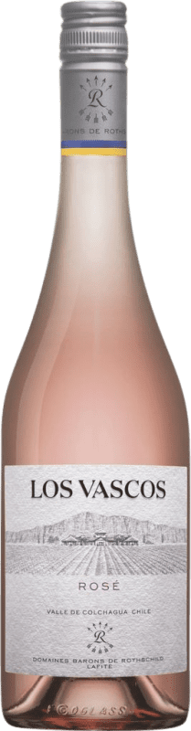 9,95 € Бесплатная доставка | Розовое вино Barons de Rothschild Rosé — Розе I.G. Valle de Colchagua Долина Колхагуа Чили Cabernet Sauvignon — Каберне Совиньон, Nebbiolo — Неббиоло Бутылка 75 cl