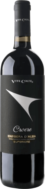 22,95 € Envio grátis | Vinho Tinto Vite Colte Croere Superior D.O.C. Barbera d'Alba Piemonte Itália Barbera 75 cl
