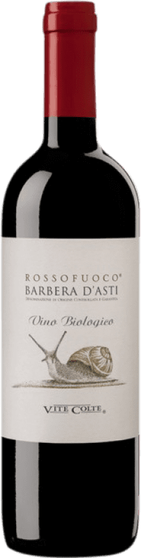 15,95 € Spedizione Gratuita | Vino Rosso Vite Colte Fuoco D.O.C. Barbera d'Asti Piemonte Italia Barbera Bottiglia 75 cl