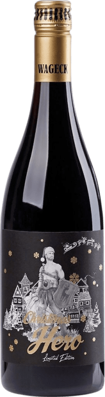 13,95 € Free Shipping | Red wine Wageck Christmas Hero Dry Q.b.A. Pfälz Pfälz Germany Merlot, Pinot Black, Cabernet, Portugieser Bottle 75 cl