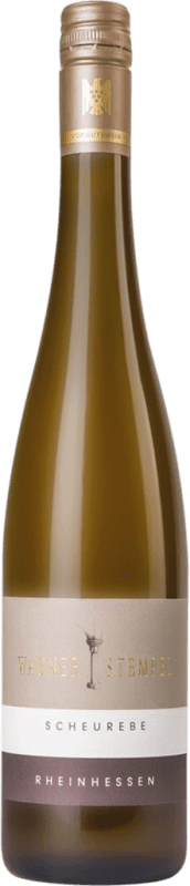 11,95 € Envío gratis | Vino Blanco Wagner-Stempel Trocken — Seco Q.b.A. Rheinhessen Rheinhessen Alemania Scheurebe Botella 75 cl