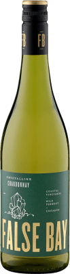 5,95 € Envoi gratuit | Vin blanc Waterkloof False Bay Crystalline I.G. Stellenbosch Stellenbosch Afrique du Sud Chardonnay Bouteille 75 cl