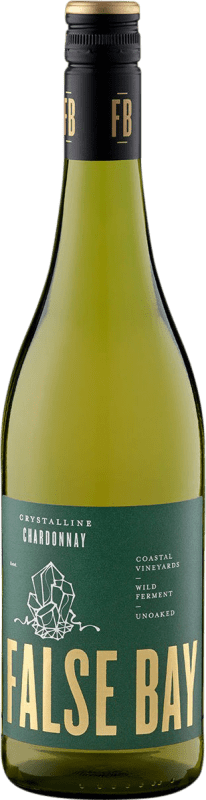 8,95 € Envoi gratuit | Vin Blanc Waterkloof False Bay Crystalline I.G. Stellenbosch Stellenbosch Afrique du Sud Chardonnay 75 cl
