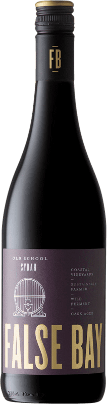 10,95 € Free Shipping | Red wine Waterkloof False Bay Old School I.G. Stellenbosch Stellenbosch South Africa Syrah Bottle 75 cl