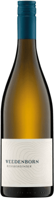 16,95 € 送料無料 | 白ワイン Weedenborn Q.b.A. Rheinhessen Rheinhessen ドイツ Pinot White ボトル 75 cl