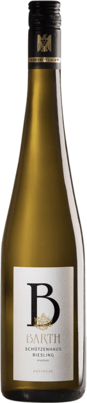 18,95 € Spedizione Gratuita | Vino Bianco Barth Schützenhaus VDP Erste Lage — 1er Premier Cru Q.b.A. Rheingau Rheingau Germania Riesling Bottiglia 75 cl
