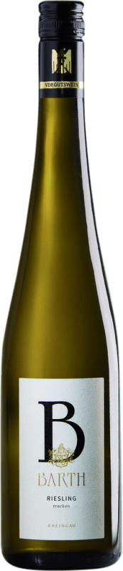 17,95 € 免费送货 | 白起泡酒 Barth Sekt 干 Q.b.A. Rheingau Rheingau 德国 Pinot White 瓶子 75 cl