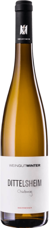 24,95 € Бесплатная доставка | Белое вино Winter Dittelsheim сухой V.D.P. Ortswein Rheinhessen Германия Chardonnay бутылка 75 cl