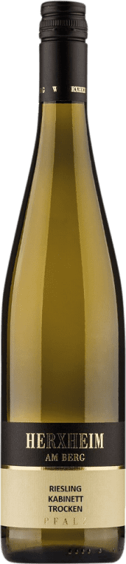17,95 € Envio grátis | Vinho branco Herxheim am Berg Kobnert Kabinett Seco Q.b.A. Pfälz Pfälz Alemanha Riesling Garrafa 75 cl