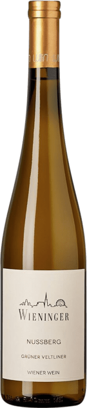 29,95 € Kostenloser Versand | Weißwein Wieninger Nussberg D.A.C. Wien Viena Österreich Grüner Veltliner Flasche 75 cl