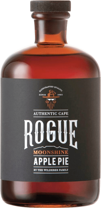 34,95 € Envío gratis | Licores Wilderer Pie Moonshine Stellenbosch Sudáfrica Botella Medium 50 cl Apple — Manzana