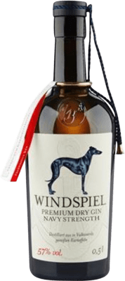 59,95 € Бесплатная доставка | Джин Windspiel Premium Navy Strength Dry Gin Германия бутылка Medium 50 cl