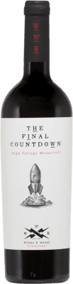 14,95 € Envío gratis | Vino Tinto Wines N' Roses The Final Countdown D.O. Valencia Comunidad Valenciana España Monastrell Botella 75 cl