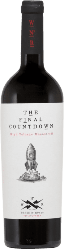 13,95 € Free Shipping | Red wine Wines N' Roses The Final Countdown Tinto D.O. Valencia Valencian Community Spain Monastrell Bottle 75 cl