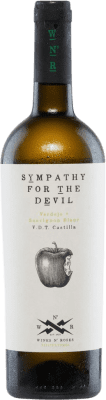 8,95 € Бесплатная доставка | Белое вино Wines N' Roses Sympathy For The Devil Blanco I.G.P. Vino de la Tierra de Castilla Кастилья-Ла-Манча Испания Nebbiolo, Verdejo бутылка 75 cl