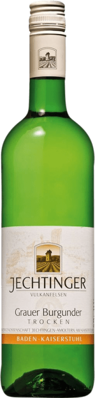 7,95 € Envío gratis | Vino blanco Jechtingen Seco I.G. Baden Baden Alemania Pinot Gris Botella 75 cl