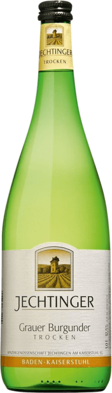 10,95 € Kostenloser Versand | Weißwein Jechtingen Jechtinger Trocken I.G. Baden Baden Deutschland Grauburgunder Flasche 1 L