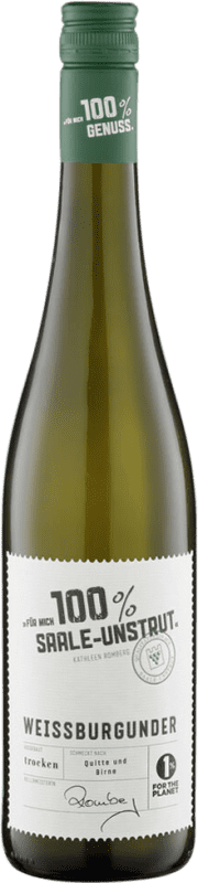 15,95 € Бесплатная доставка | Белое вино Freyburg Unstrut Das ist 100 Saale Unstrut Германия Pinot White бутылка 75 cl