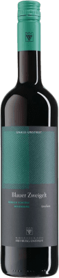 15,95 € Бесплатная доставка | Красное вино Freyburg Unstrut сухой Q.b.A. Saale-Unstrut Saale Unstrut Германия Zweigelt бутылка 75 cl