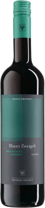 15,95 € 免费送货 | 红酒 Freyburg Unstrut 干 Saale Unstrut 德国 Zweigelt 瓶子 75 cl