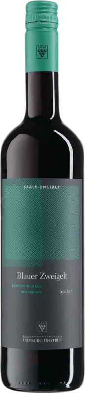 15,95 € Envio grátis | Vinho Tinto Freyburg Unstrut Seco Q.b.A. Saale-Unstrut Saale Unstrut Alemanha Zweigelt Garrafa 75 cl