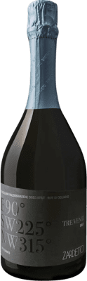 23,95 € Бесплатная доставка | Белое игристое Zardetto Tre Venti Rive di Ogliano Superiore D.O.C. Prosecco Фриули-Венеция-Джулия Италия Glera бутылка 75 cl