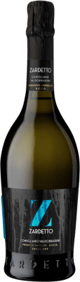 17,95 € 送料無料 | 白スパークリングワイン Zardetto Spumante Extra Dry 余分な乾燥 D.O.C.G. Prosecco di Conegliano-Valdobbiadene フリウリ - ヴェネツィアジュリア イタリア Glera ボトル 75 cl