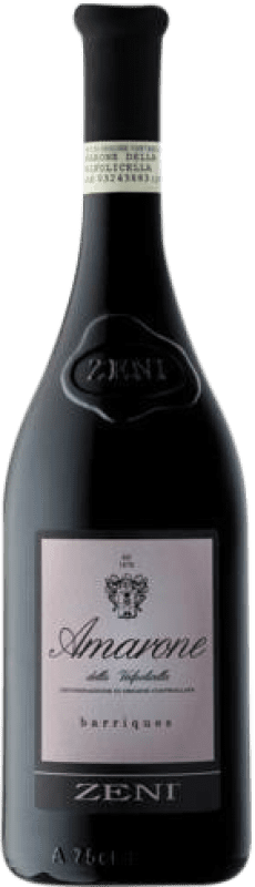 59,95 € Бесплатная доставка | Красное вино Zeni Barrique D.O.C.G. Amarone della Valpolicella Venecia Италия Corvina, Rondinella, Corvinone бутылка 75 cl