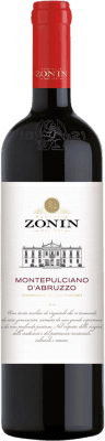 10,95 € Envoi gratuit | Vin Rouge Zonin Classique D.O.C. Montepulciano d'Abruzzo Abruzzes Italie Montepulciano 75 cl