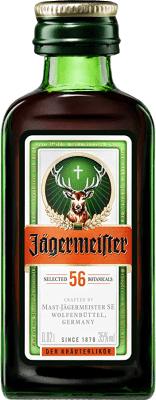 18,95 € 送料無料 | 10個入りボックス ハーブリキュール Mast Jägermeister 特別 ドイツ ミニチュアボトル 2 cl