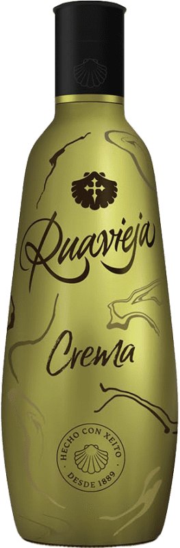 22,95 € Spedizione Gratuita | Crema di Liquore Ruavieja Edizione Oro, Edizione Limitata Spagna 70 cl Orujo