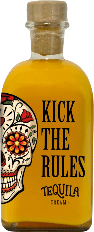 10,95 € 送料無料 | テキーラ Lasil Kick The Rules Crema de Mango con Tequila スペイン 小型ボトル 20 cl