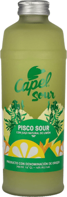 19,95 € Envio grátis | Aguardente Pisco Capel Sour Chile Garrafa 70 cl