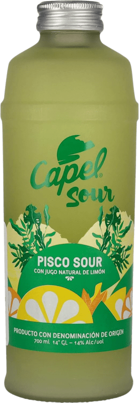 19,95 € Envío gratis | Pisco Capel Sour Chile Botella 70 cl