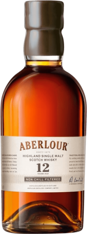 55,95 € Free Shipping | Single Malt Whisky Aberlour Speyside United Kingdom 12 Years Bottle 70 cl