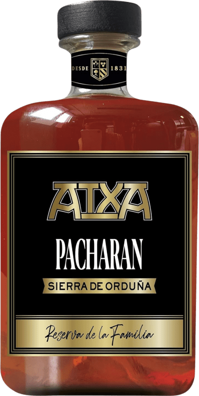 24,95 € Kostenloser Versand | Pacharán Manuel Acha Atxa Premium Baskenland Spanien Flasche 70 cl