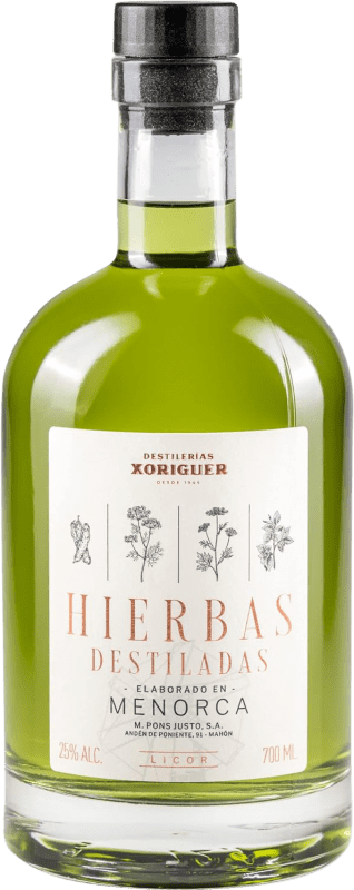 16,95 € Бесплатная доставка | Травяной ликёр Xoriguer Испания 70 cl